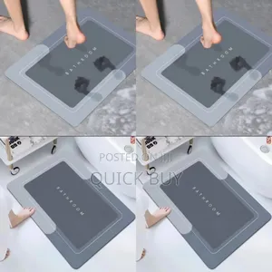Anti-Slip Cotton Tuffed Bath Floor Mat