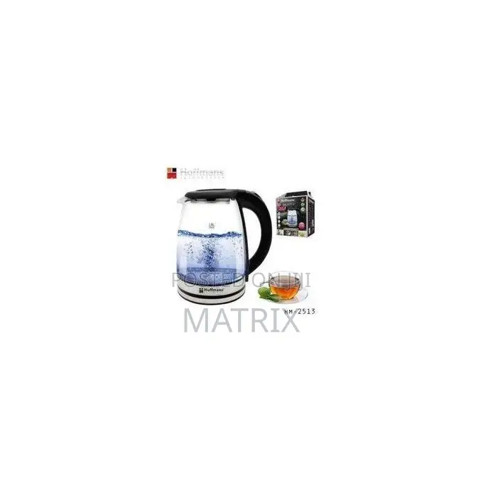 Hoffmans 2l Glass Electric Kettle