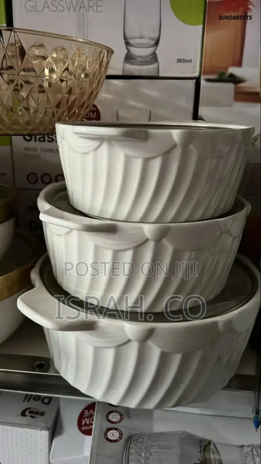 Basic Porcelana Serving Dish Home Essentialscovered Bowl Lid
