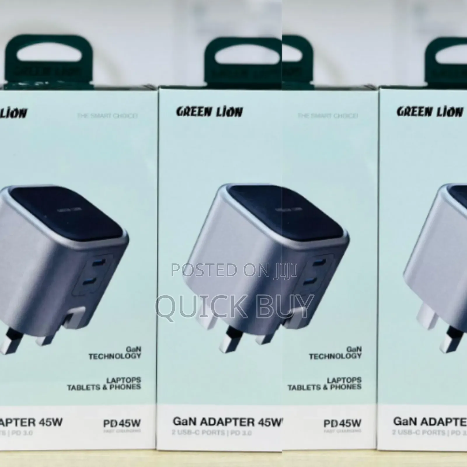 Green Lion Gan Adapter 45w Pd