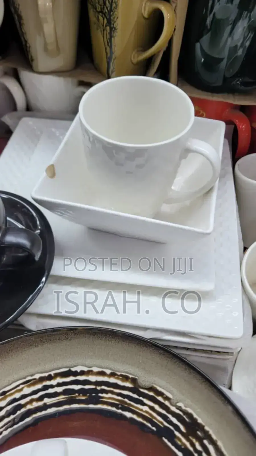 Mkeka Dinner Set Sahan 6 Bakuri 6 Side Plate 6dinner Plate 6