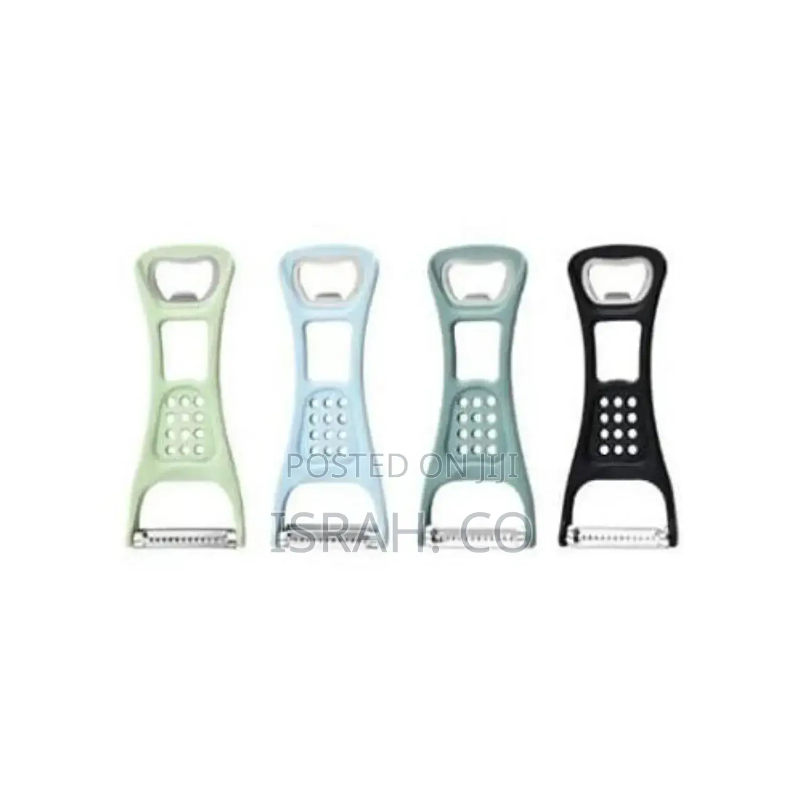 4 In1 Flat Blade Serrated Vegetable and Fruit Potato Peeler