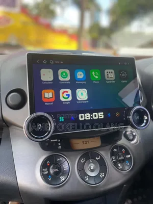 Double Knob Android Radio in Rav4 Vanguard Cars