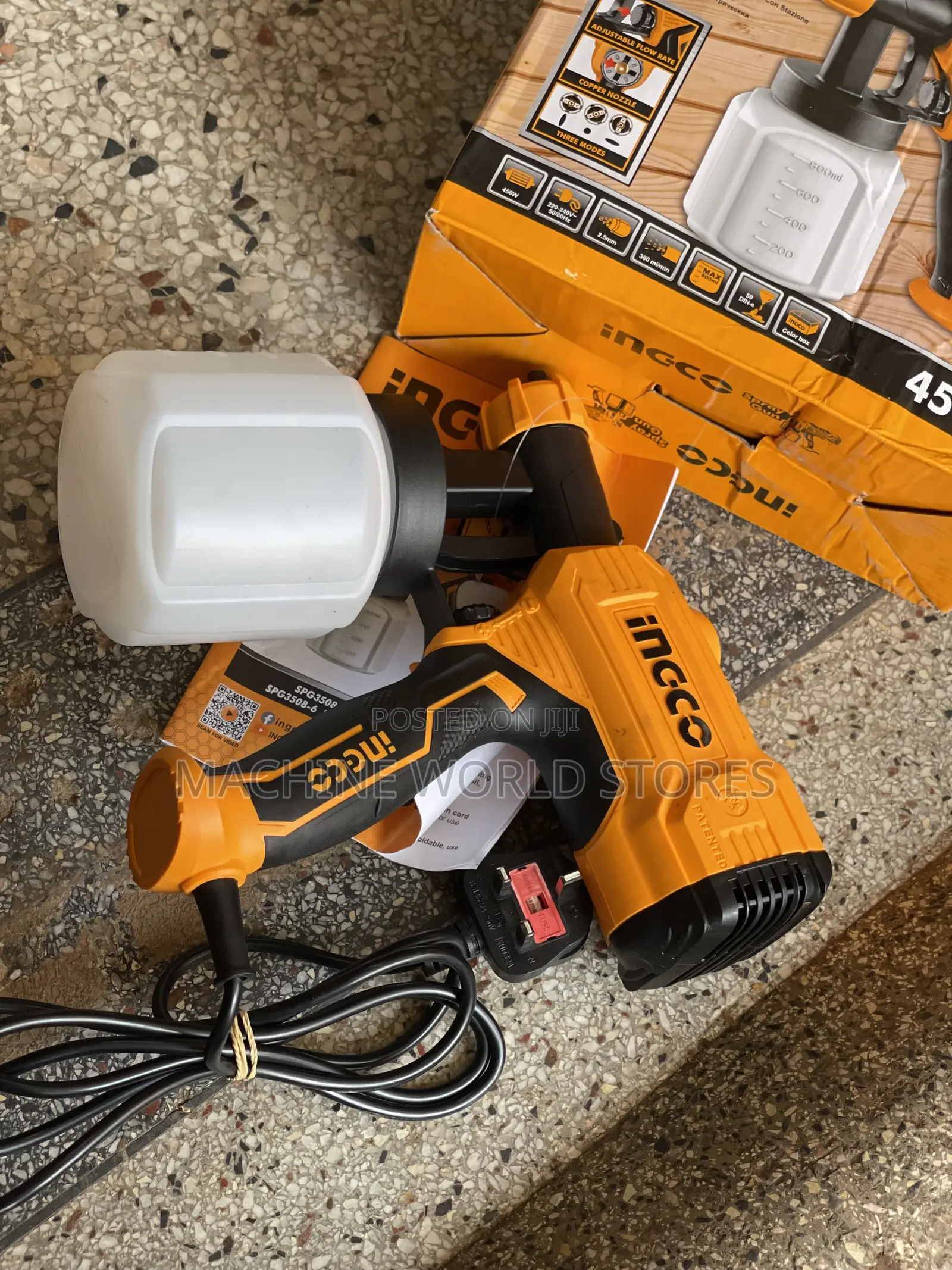 Electrical Hand Spray Gun Ingco