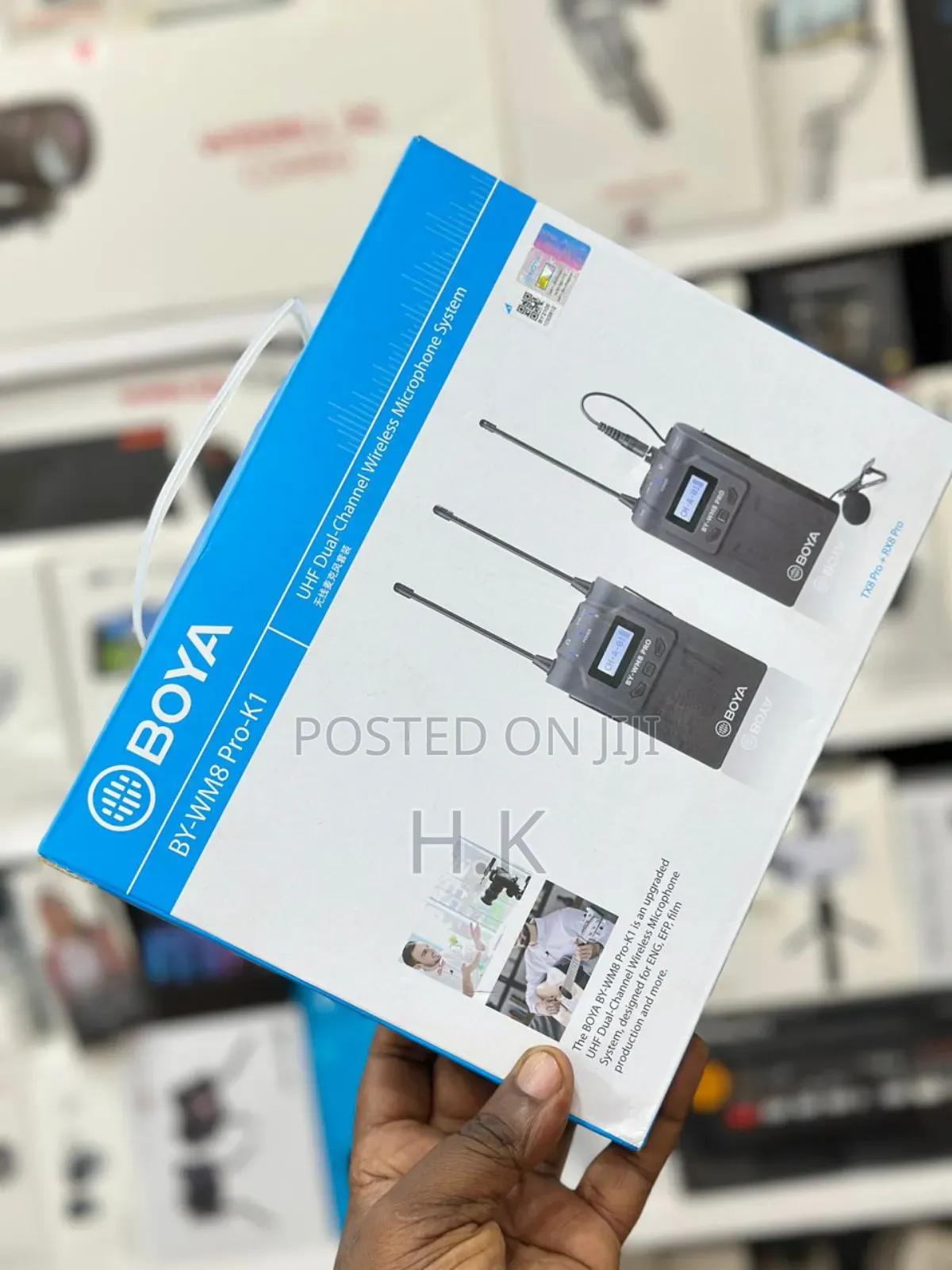 Uhf Dual-Channel Wireless Microphone System