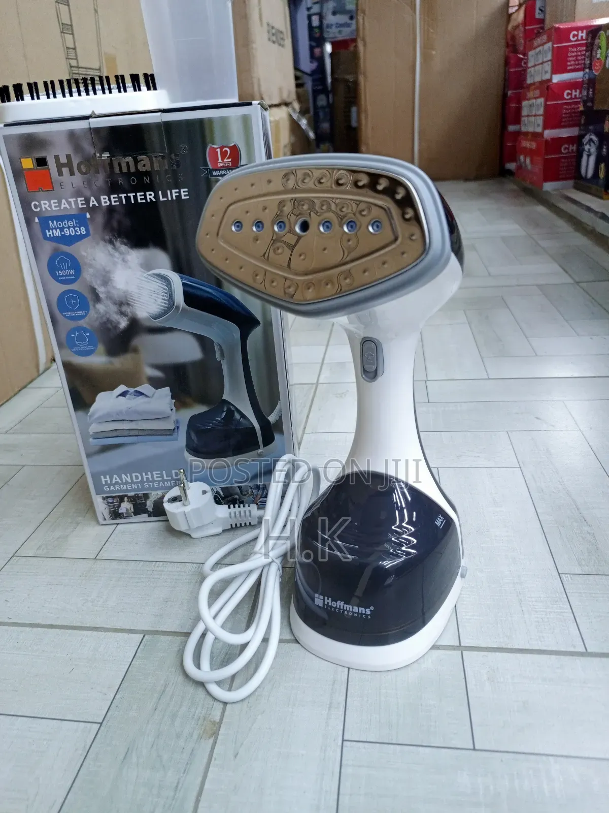 Hoffmans Handheld Garment Steamer