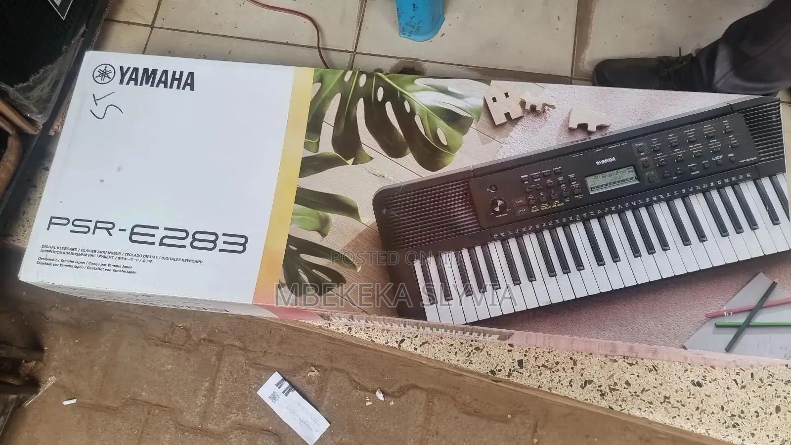 Yamaha PSR-E283 Keyboard 61keys Latest Version Brand New Box