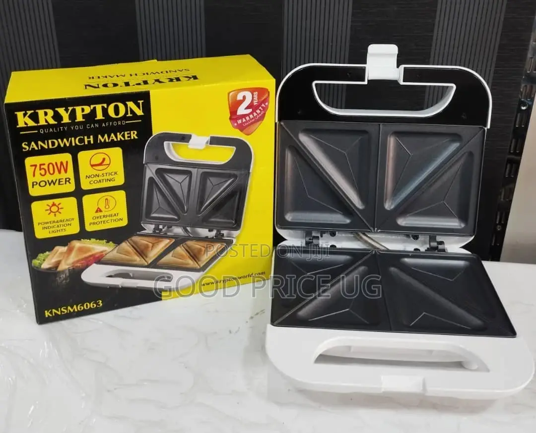 Krypton Sandwich Maker 750w With Overheat Protection