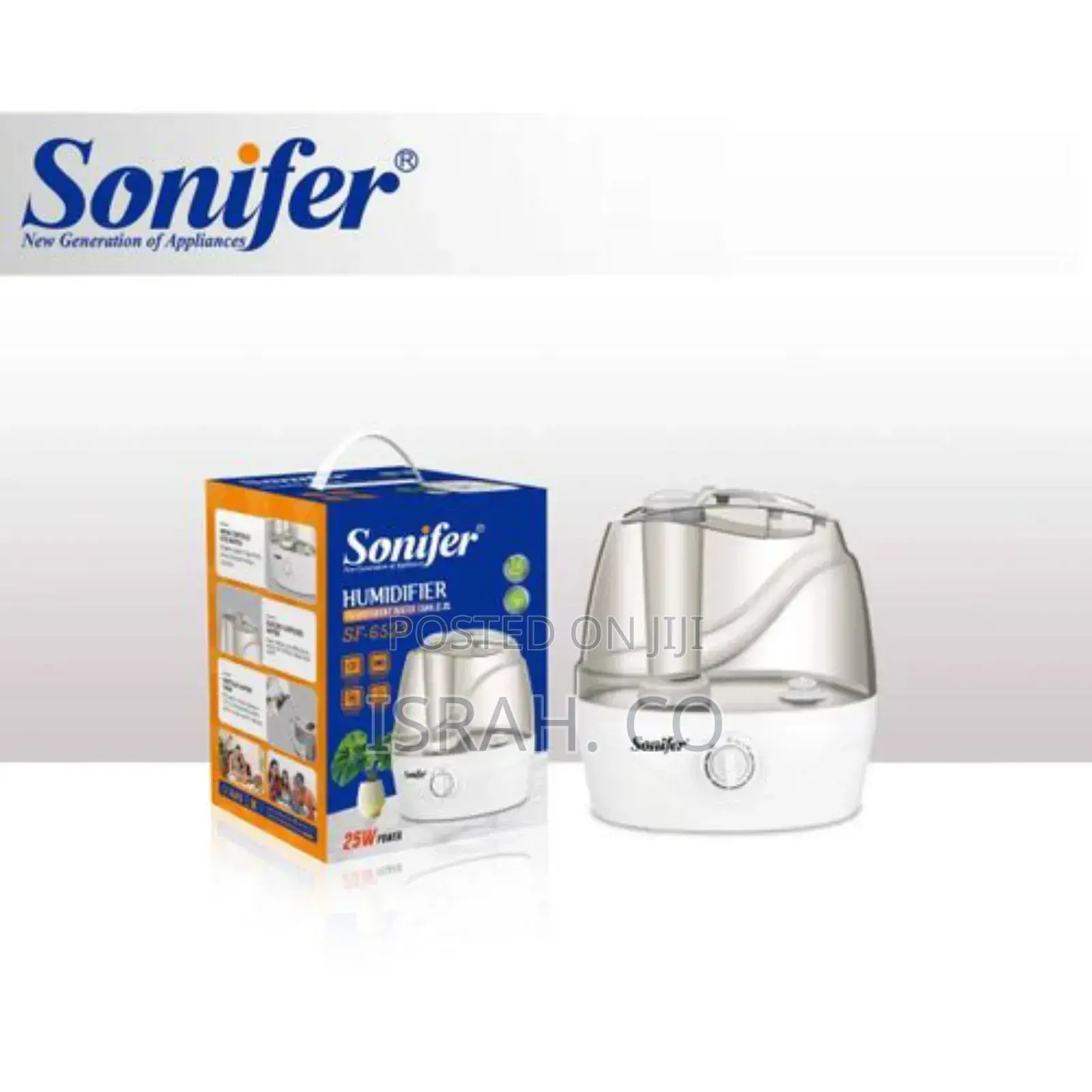 Sonifer 2.2l Transparent Water Tank Humidifier