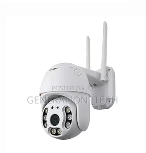 V380 Pro Wifi Smart Camera- Water Proof, Night Vision-Lights