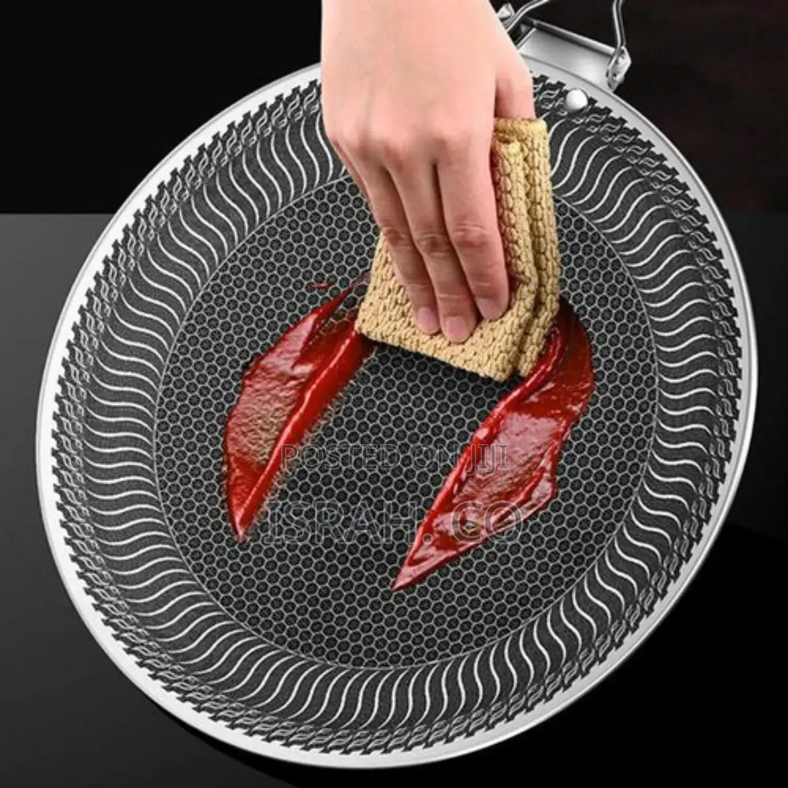 37cm Round BBQ Griddle Pans With Nonstick Barbecues Plate