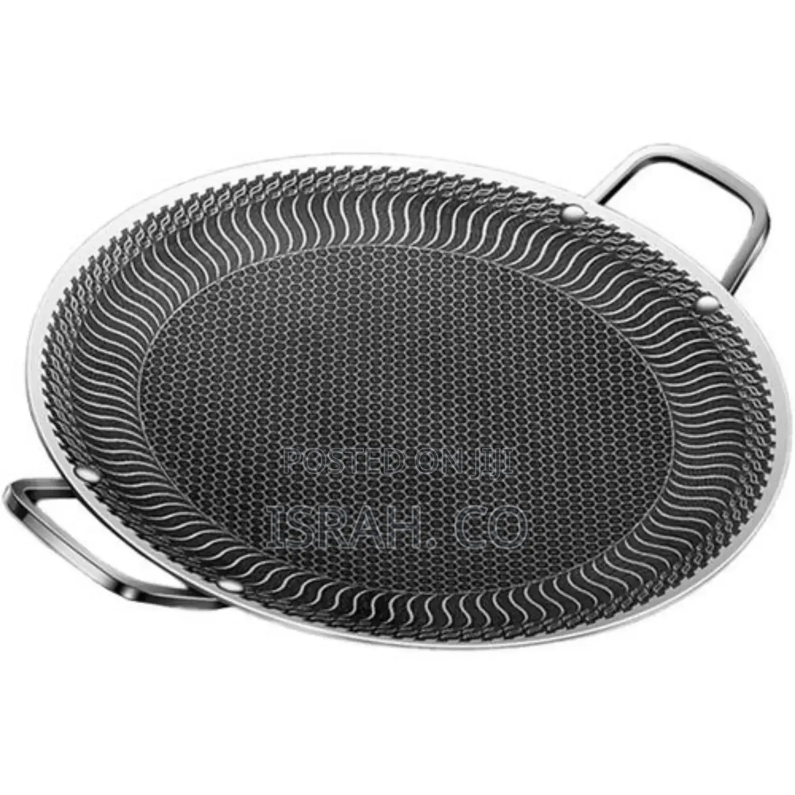 37cm Round BBQ Griddle Pans With Nonstick Barbecues Plate