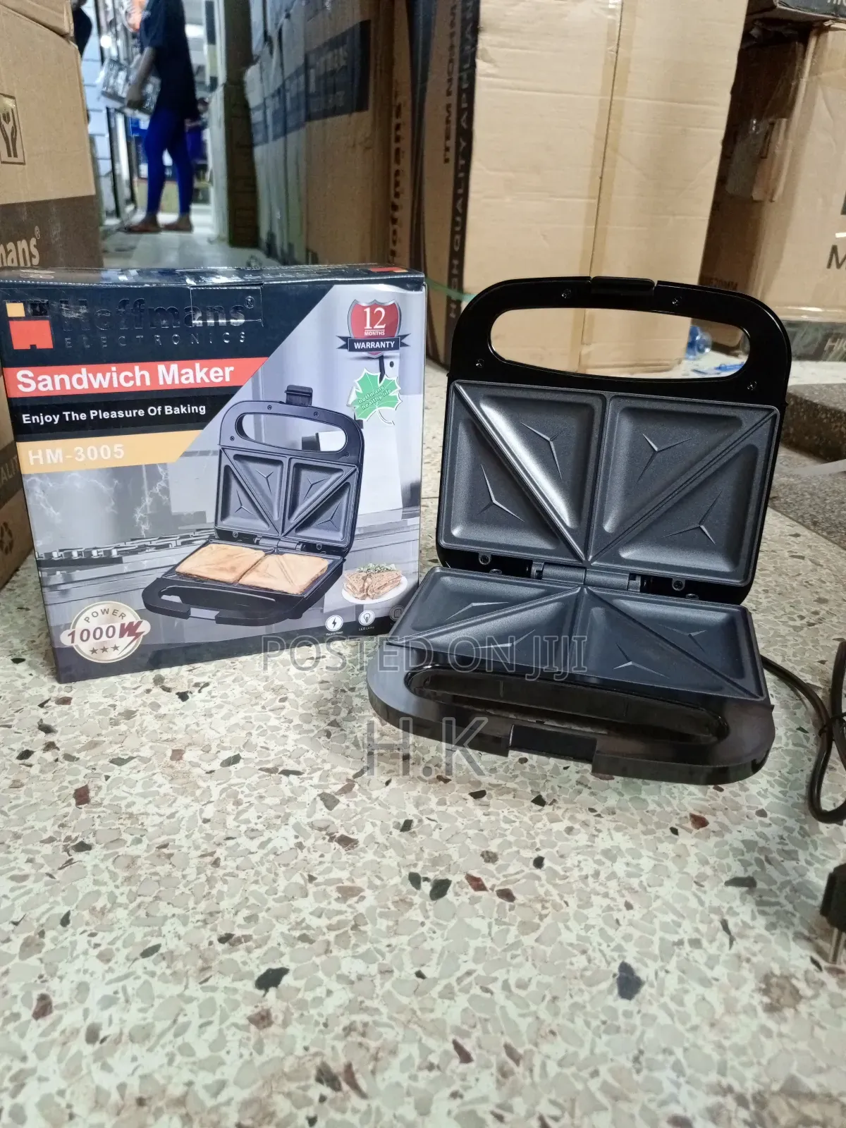 Electric Sandwich Maker.