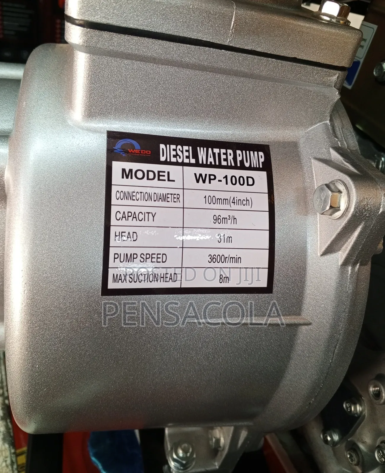 Diesels 4" Surface Pump (31m)
