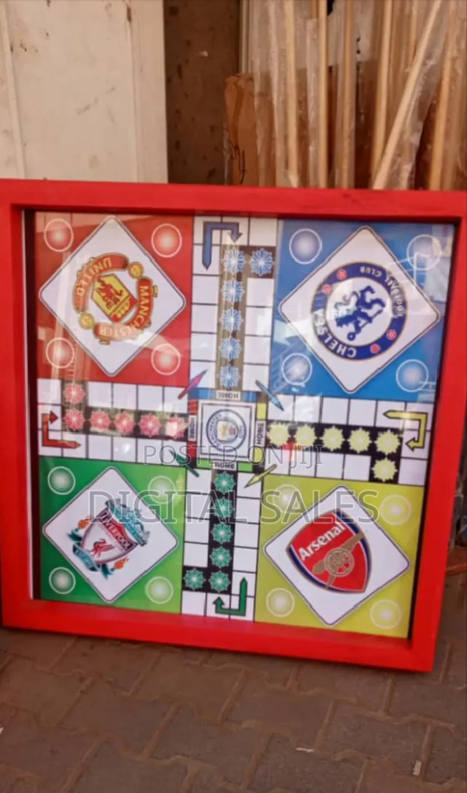 Big Ludo Board 100/100cm