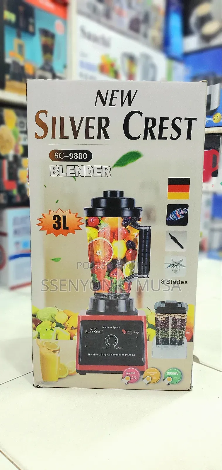 Silver Crest Sc-9880 Multi-Function Blender