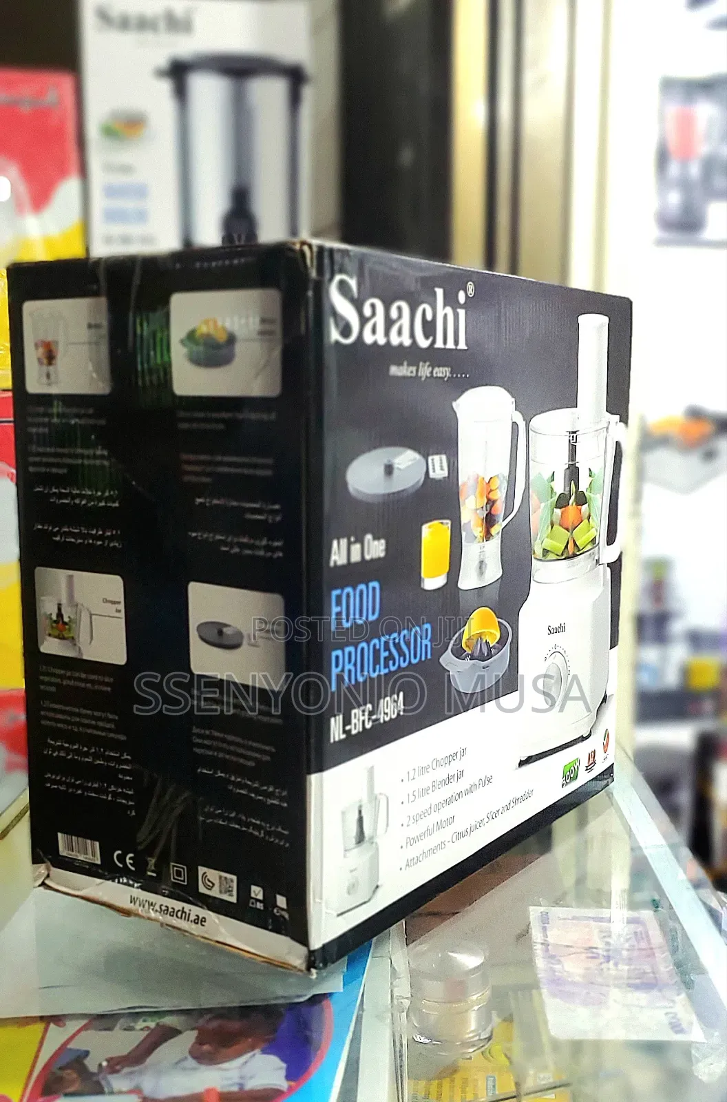 Saachi Food Processor 7-in-1 Nl-BFC-4964