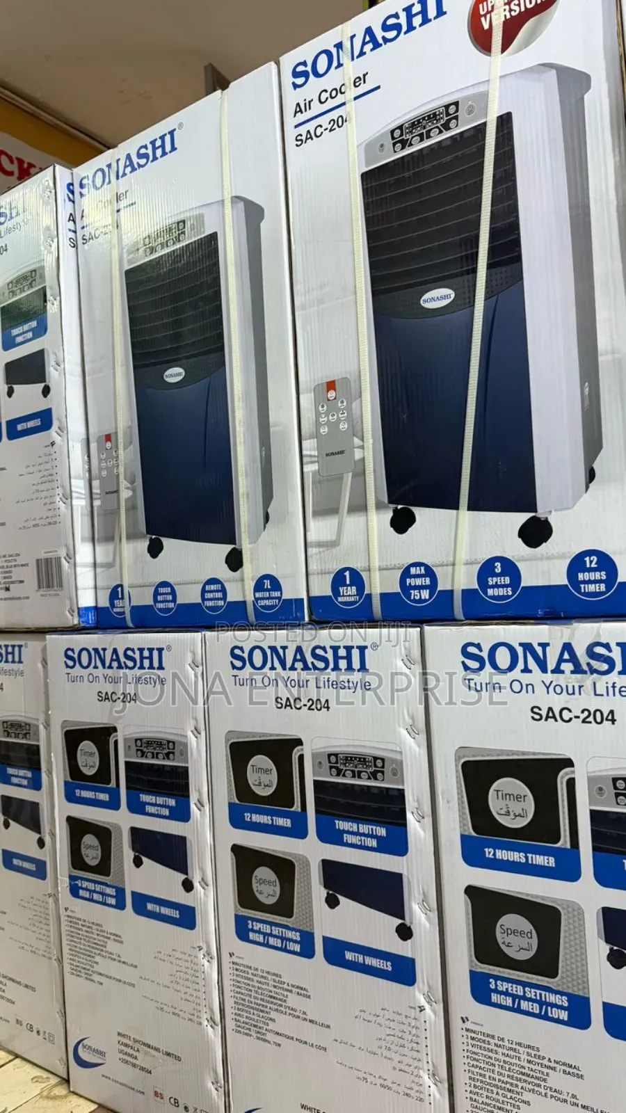 Sonashi Aircooler 6litrs