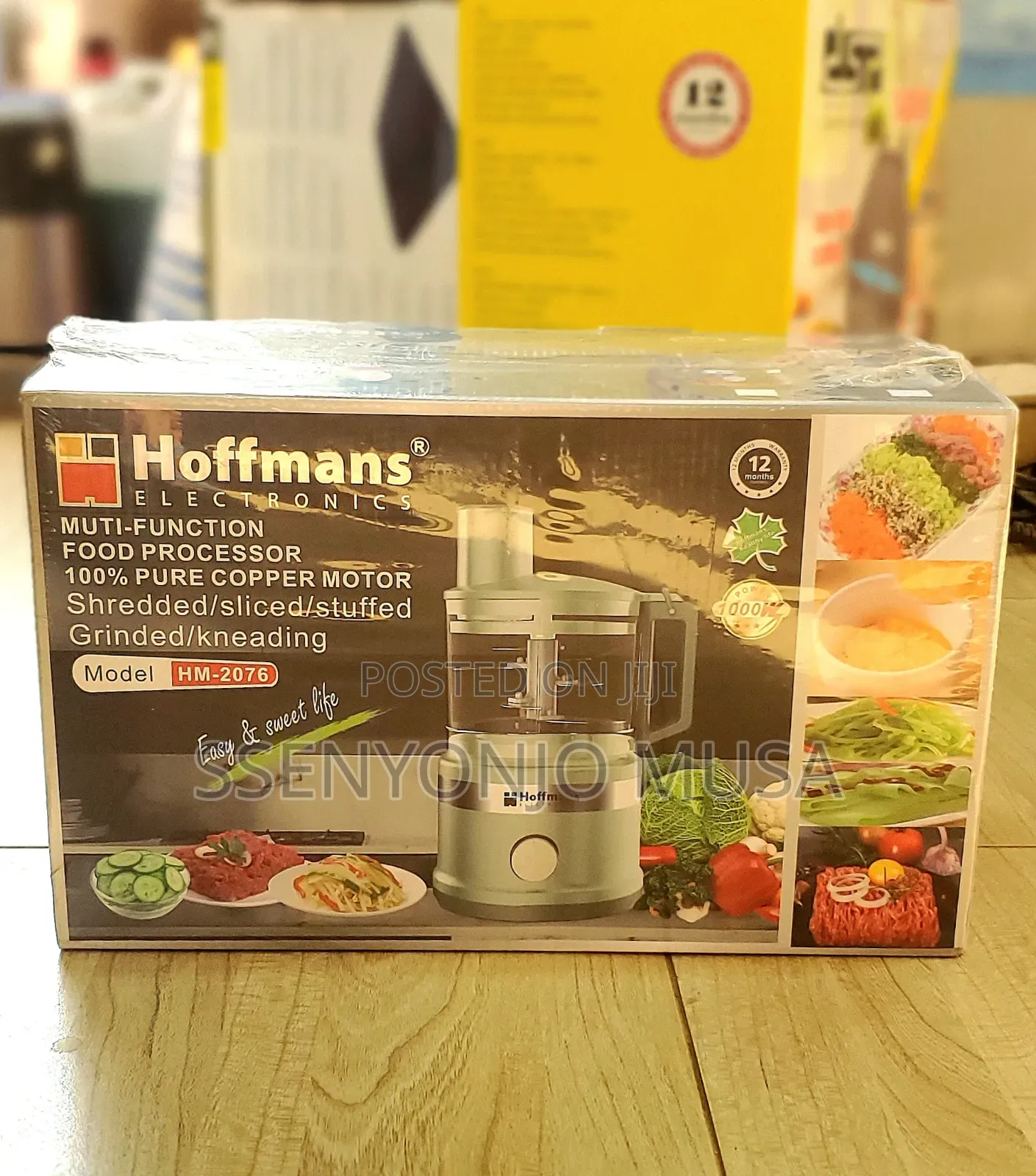 Hoffmans Multi-function Food Processor Hm-2076 - 1000w