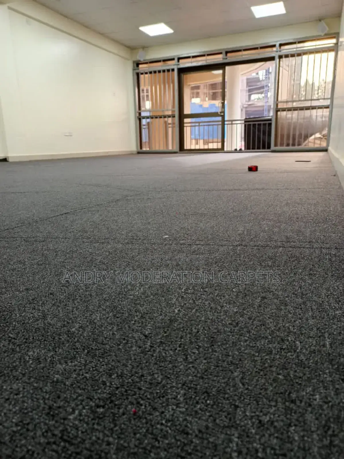 Plain Grey Wall to Wall Woolen Carpets
