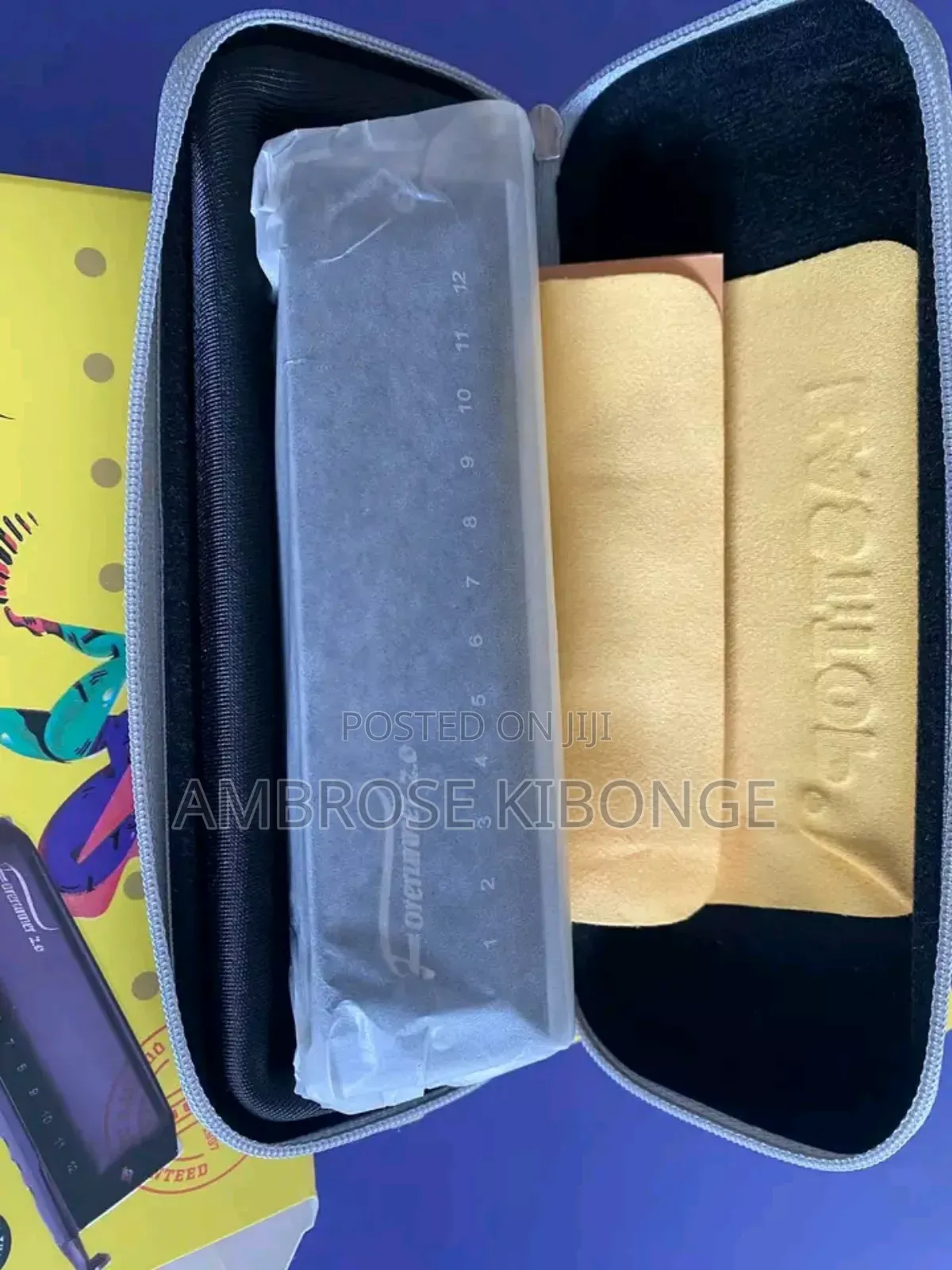 Original Professional Harmonica and Case Clear Sound Quality