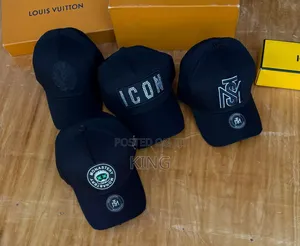 Icon Black Trend Caps