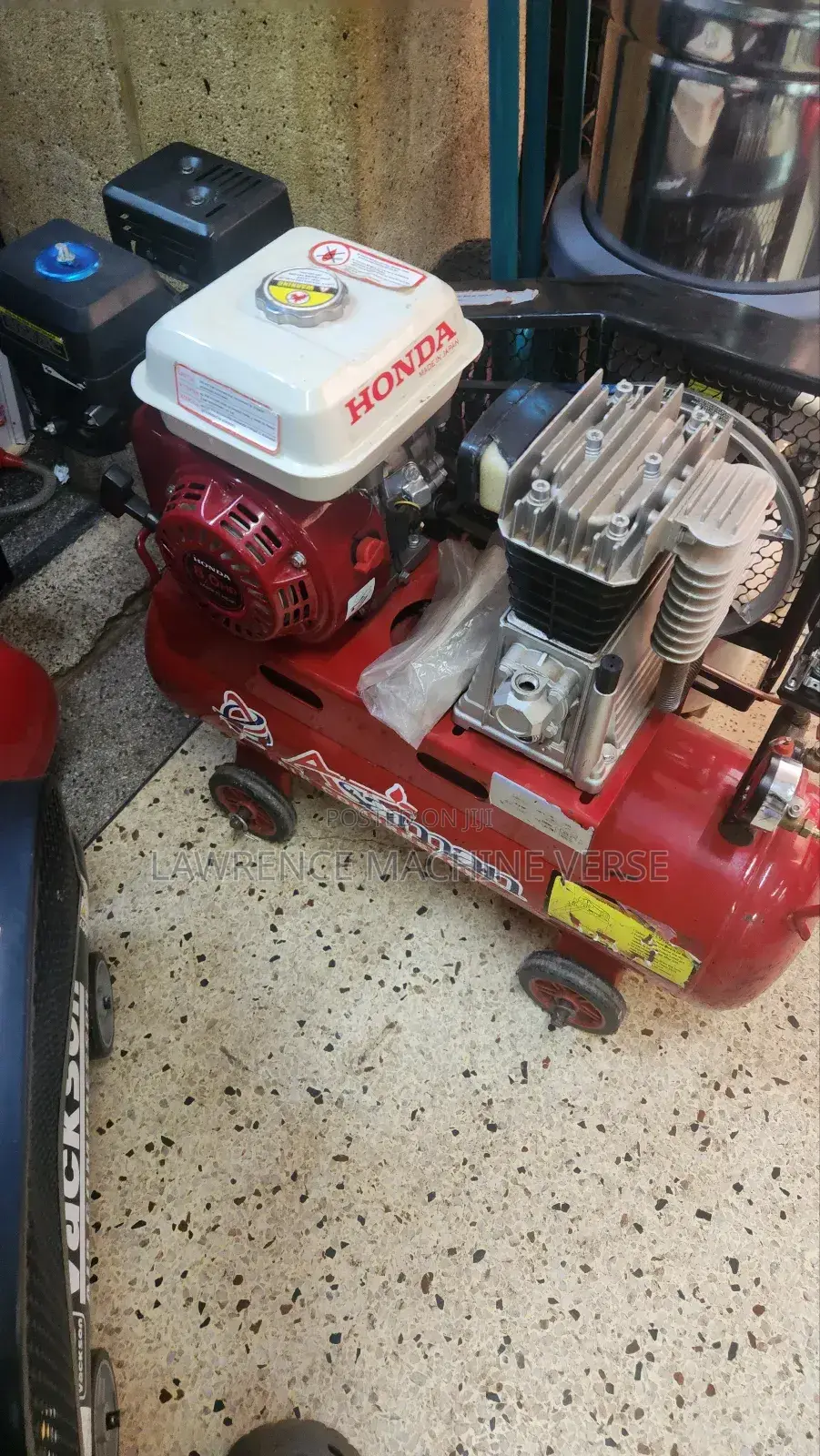 Gasoline Air Compressor 2 Piston 50l