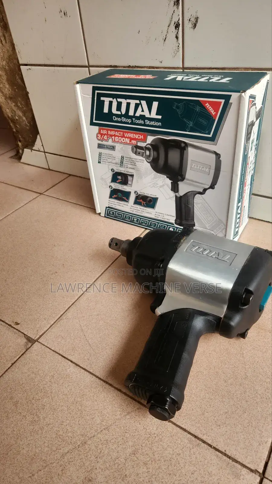 Air Impact Wrench 3/4 1600n