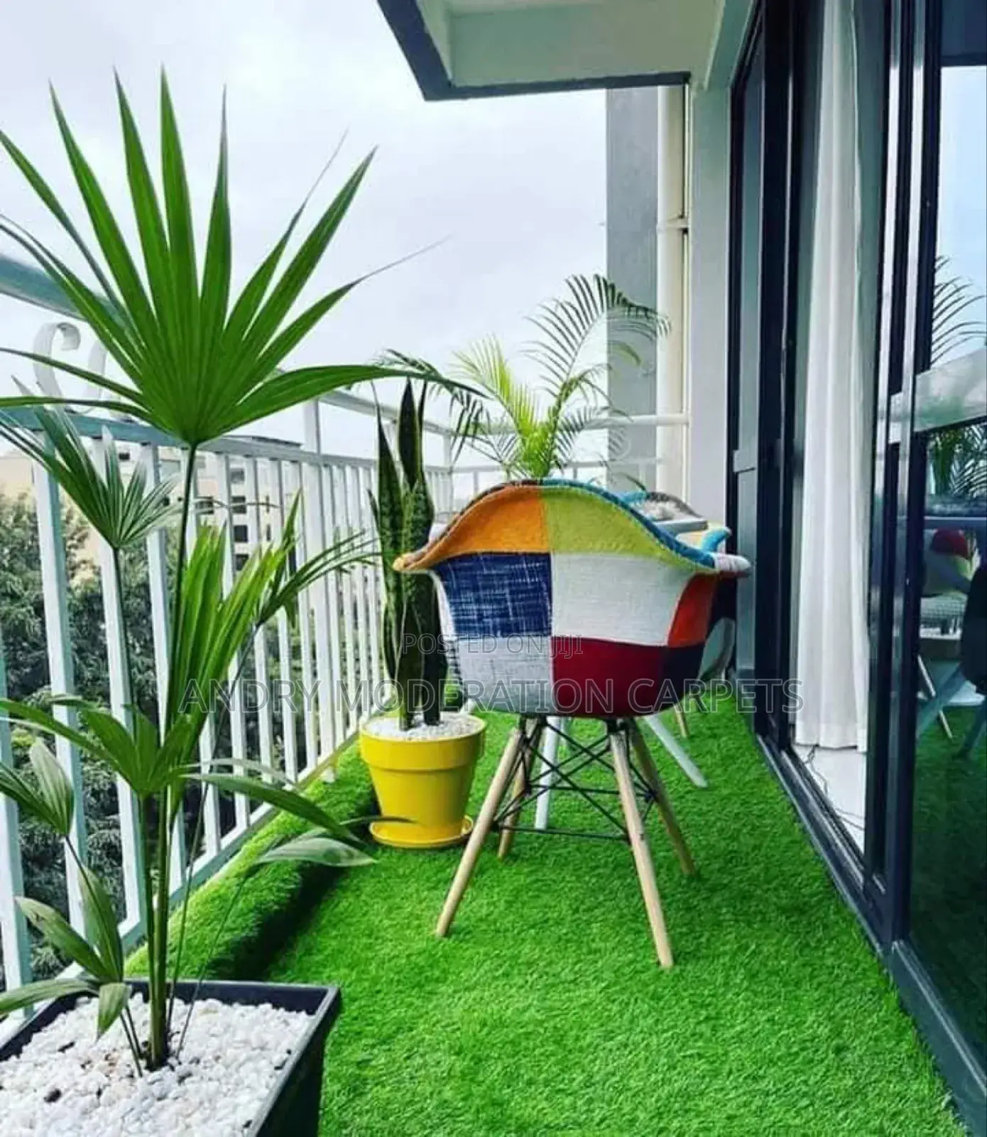 Synthetic Balcony Grass Carpet