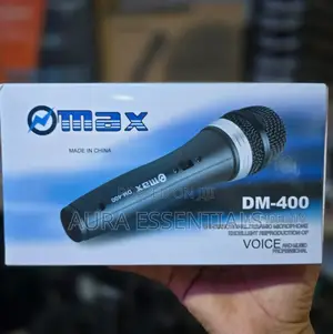 Omax Dm-400 Hi-Fidelity Unidirectional Dynamic Wired Mic