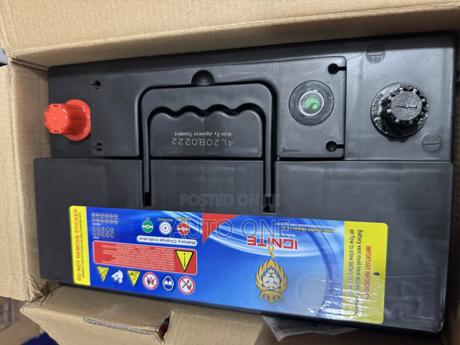 Din66 Ignite Battery Made in Japan.