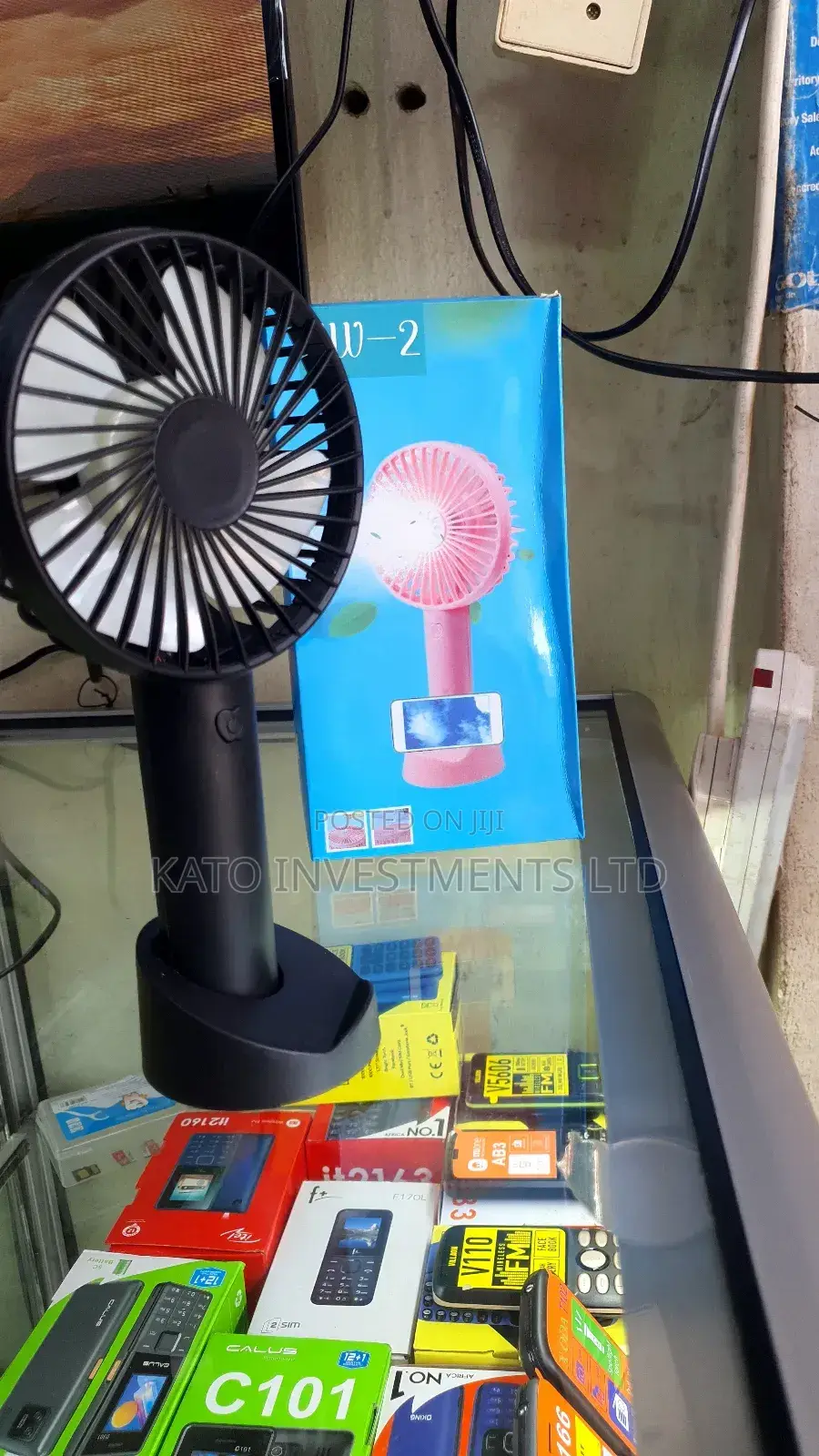 Portable Flexible Make Up Fan