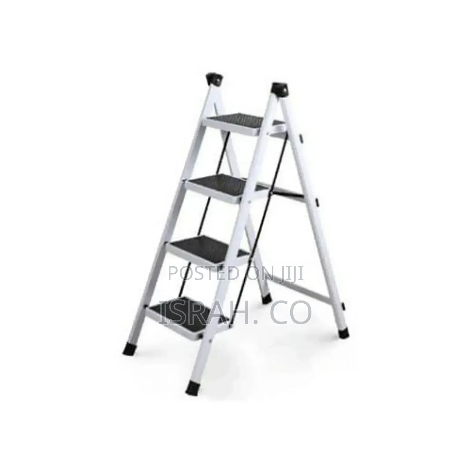 4 Step Ladder, Folding Step Stool, With Wide Anti-Slip Pedal