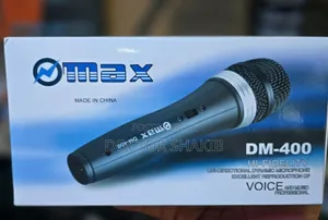 New Omax Unidirectional Dynamic Wired Microphone