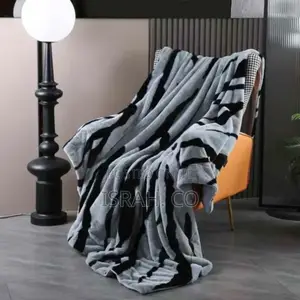 Cozy Plush Blanket for Women Men Kids Gray