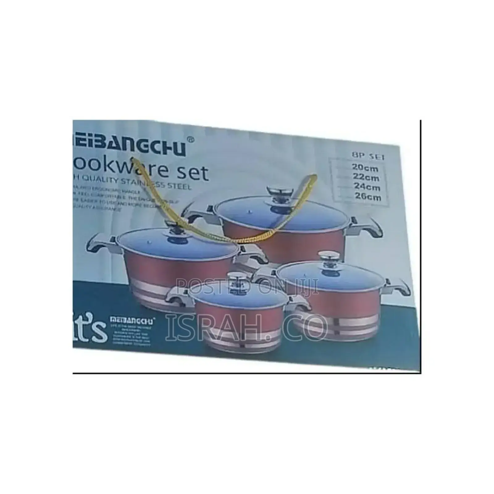 Stainless Steel 8pcs Induction Cooker Cookware Set