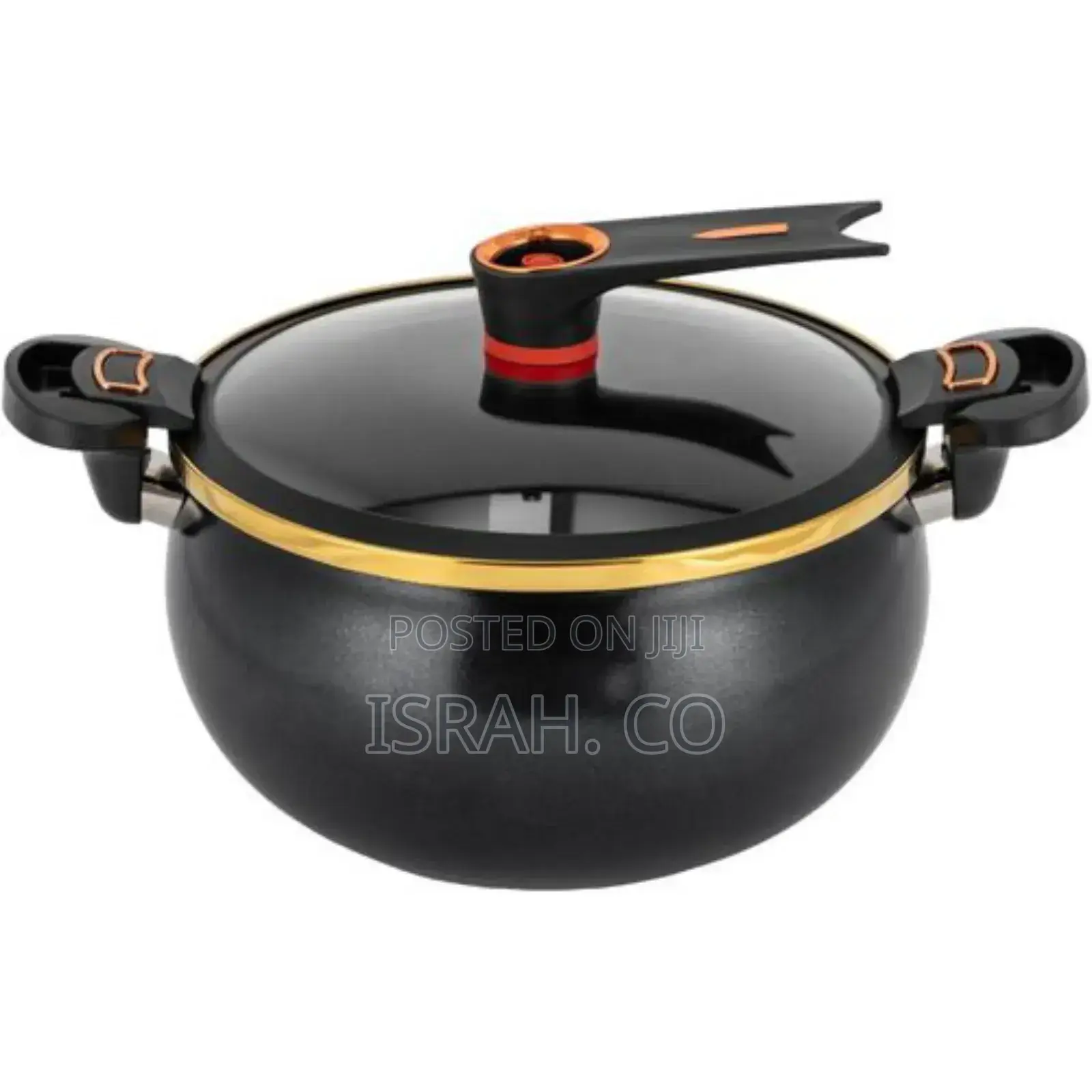 Double Handle 7l Enamel Micro Pressure Cooker,