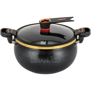 Double Handle 7l Enamel Micro Pressure Cooker,