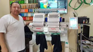 2 Head Embroidery Machine Large Scale