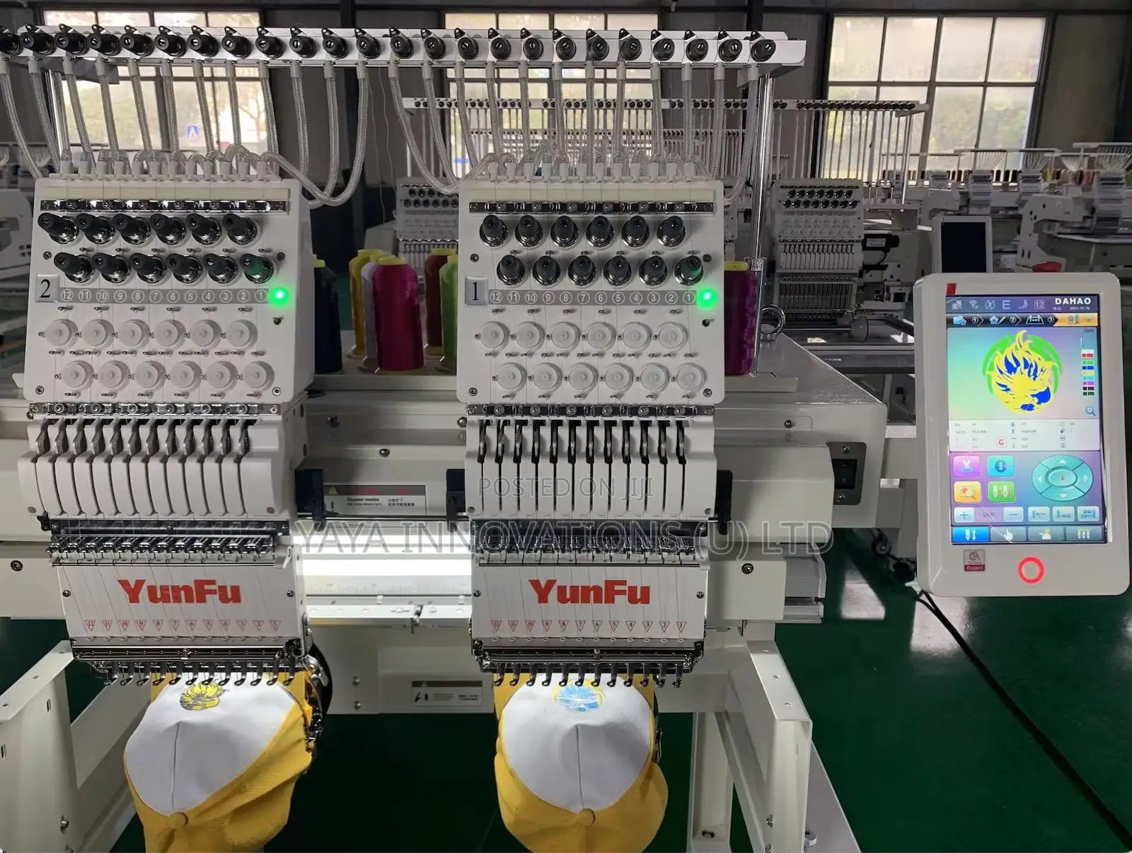 Double Head Embroidery Machine Auto Thread Cut