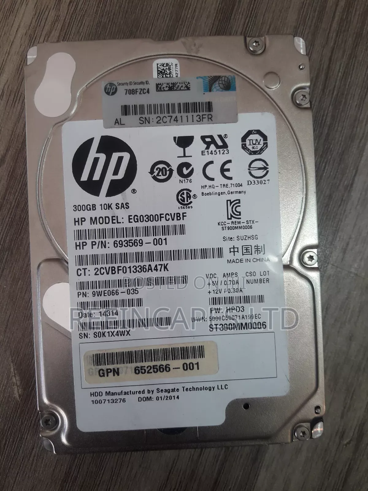 Hp 300gb Sas 