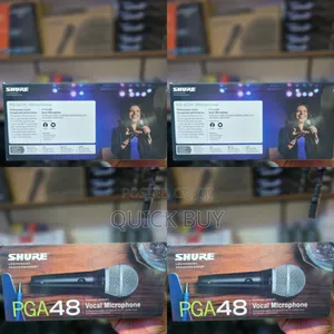 Shure Pga48 Cardioid Dynamic Wired Microphone