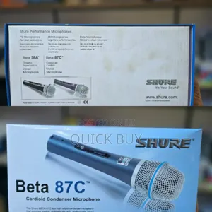 Shure Beta 87c Cardioid Wired Condenser Microphone