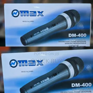 Max Dm-400 Hi-Fidelity Unidirectional Wired Microphone