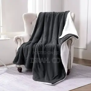 Throw Blankets for Bed, Sofa Couches Black