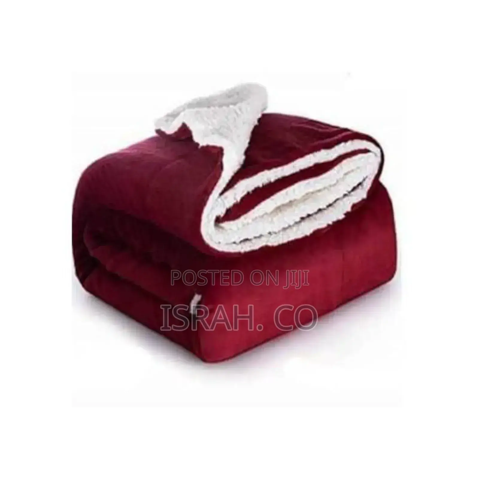 Soft and Plush Throw Blanket Maroon