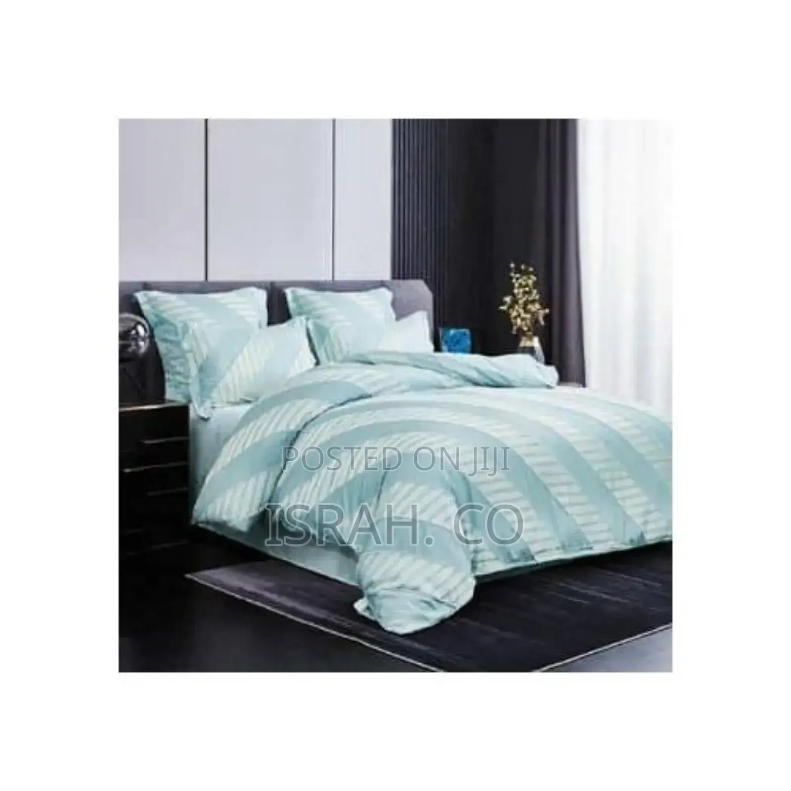 6 PCS Set Folding Crease Jacquard Comforter Duvet Covers