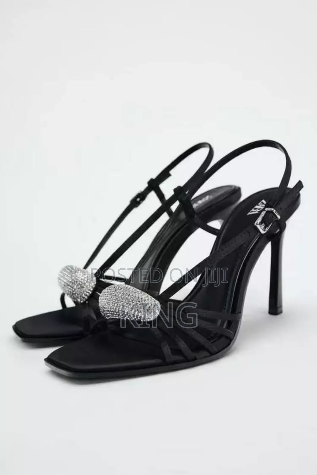 Black Heel Sum Shoes