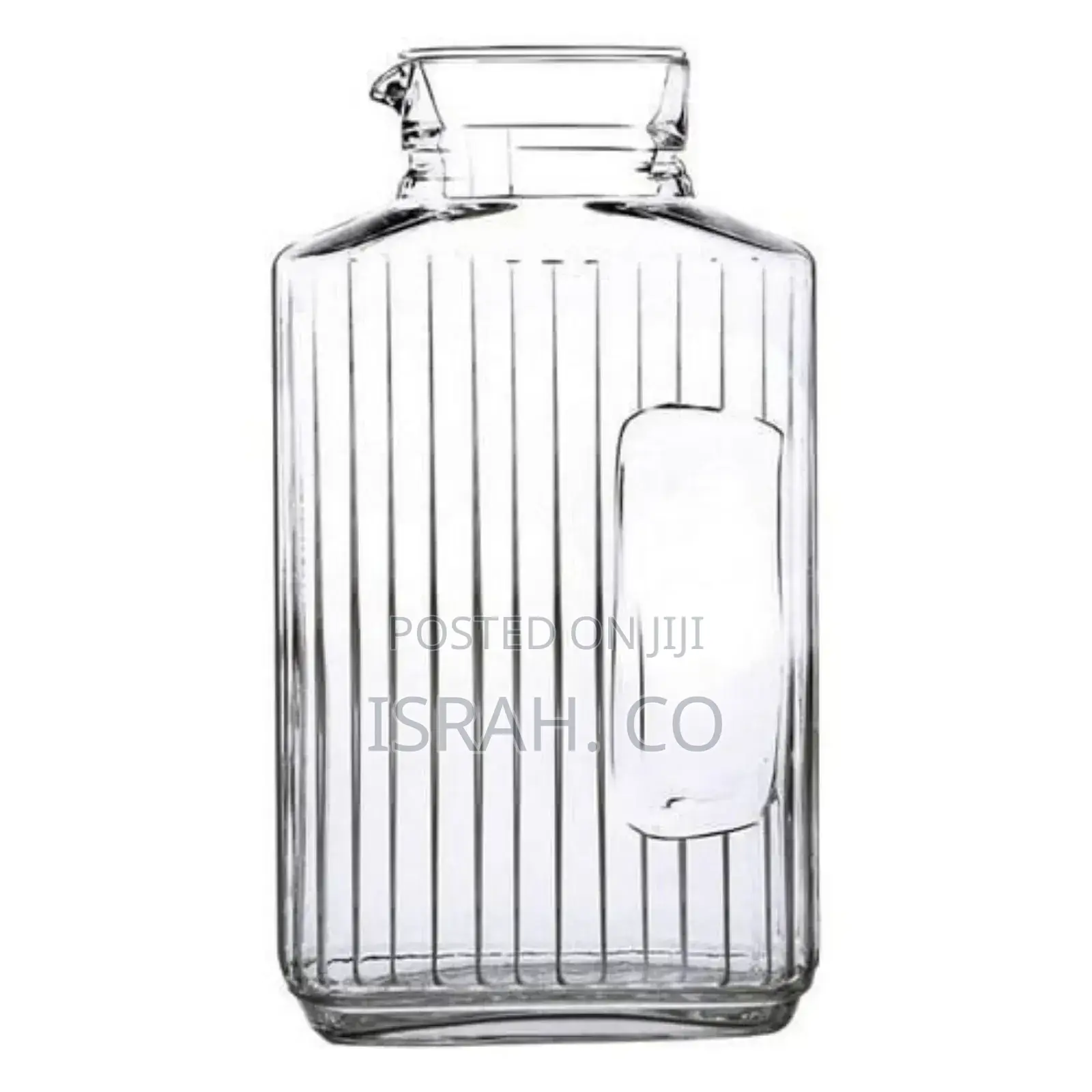 Luminarc Quadro 2-Liter Glass Pitcher With Lid