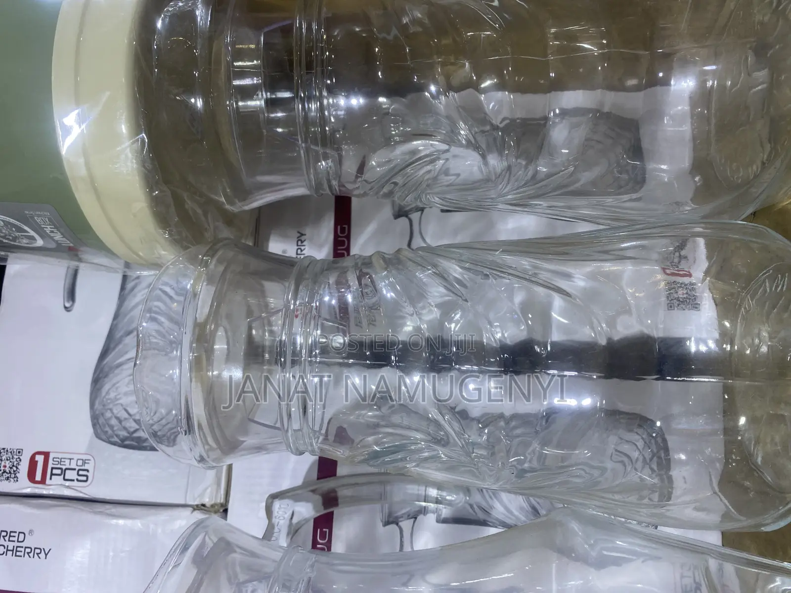 Glass Juice Jug Available